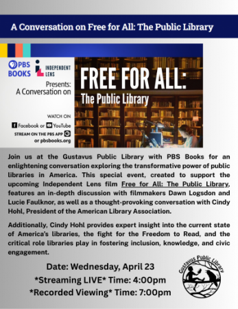 A Conversation on Free for All: The Public Library